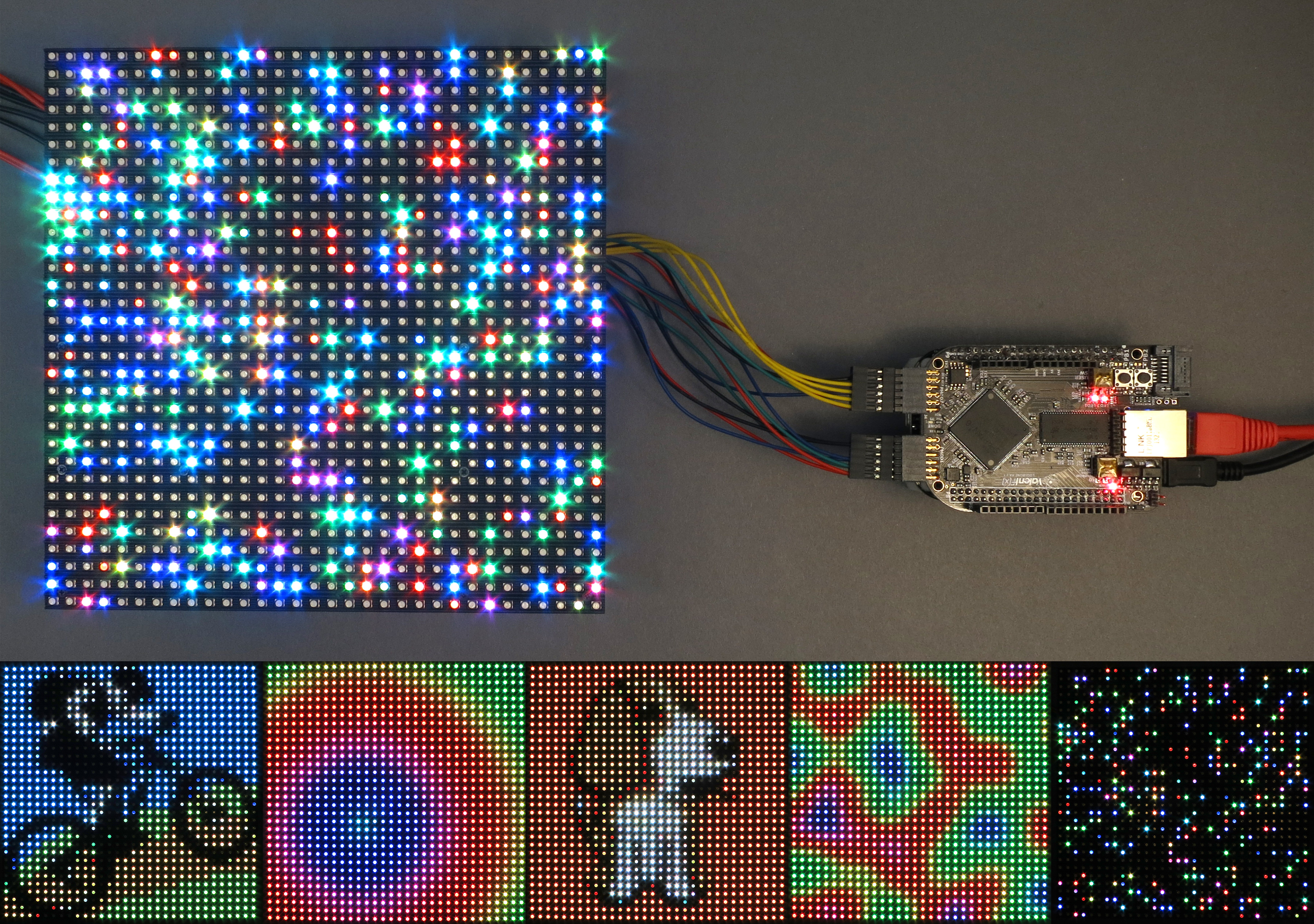 rgb led display board