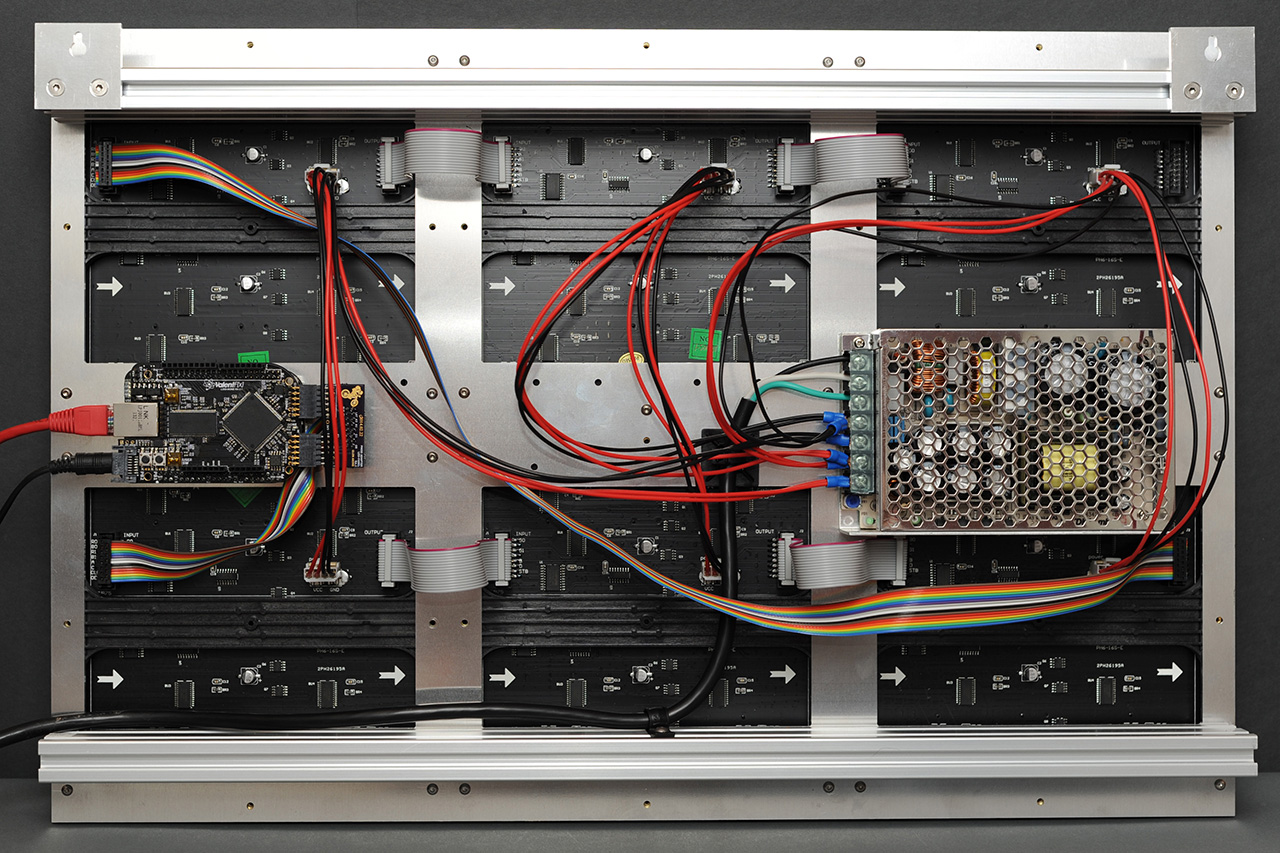 RGB LED Panel Driver Tutorial led display panel wiring diagram 