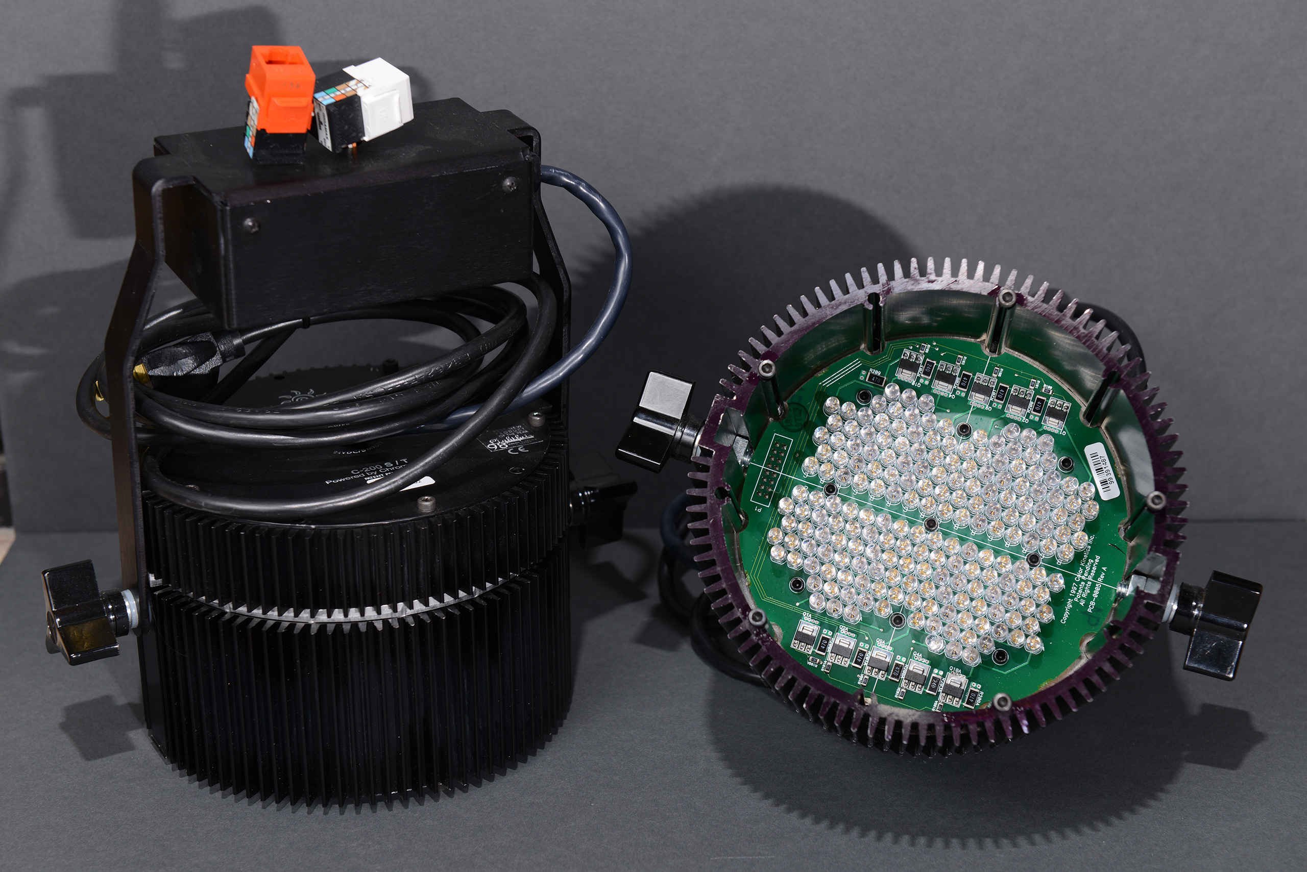 PoE-Powered RGB LED Floodlight | Photons, Electrons, and Dirt