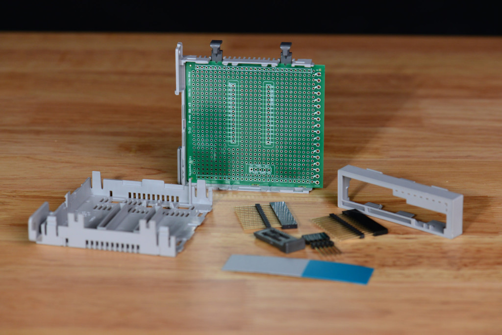 The contents of the P1AM-PROTO prototyping kit.