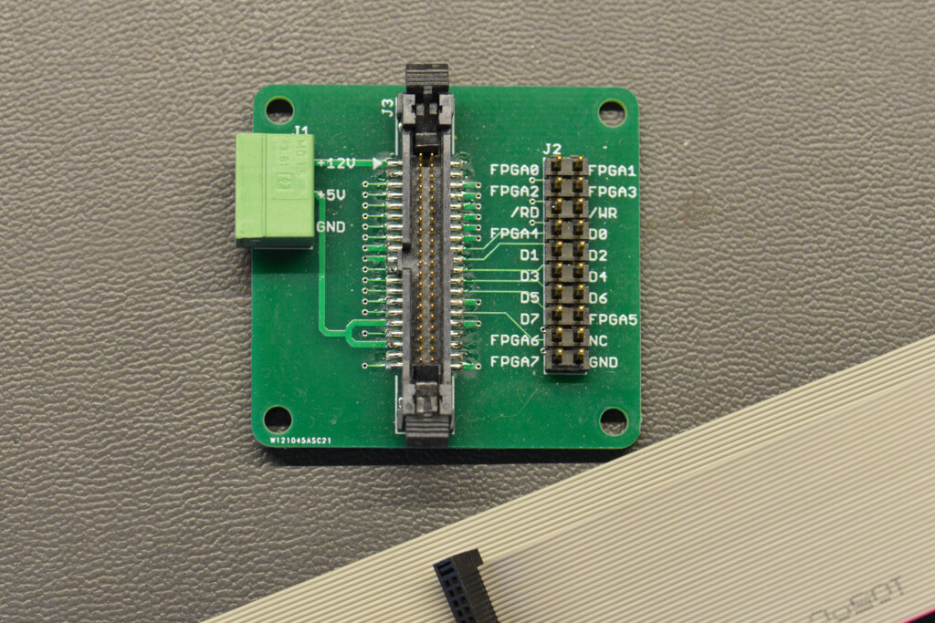 The completed breakout board.