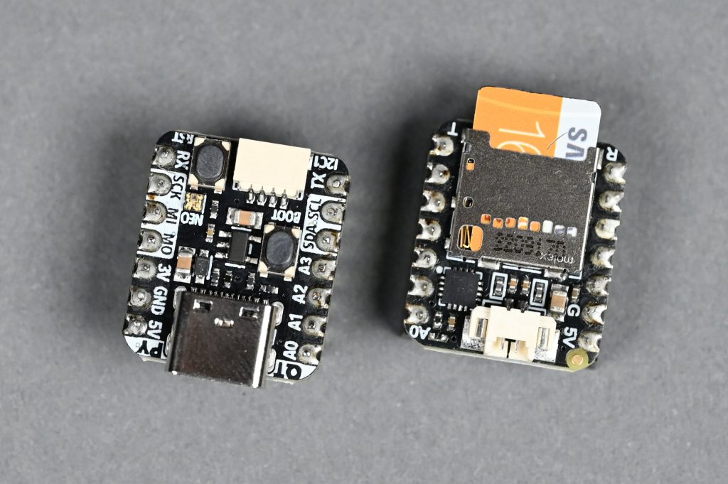 Adafruit QT PY RP2040 and Audio BFF.